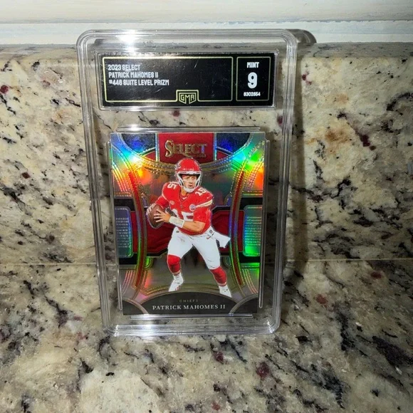 Panini Select Trading Card - Red and Silver